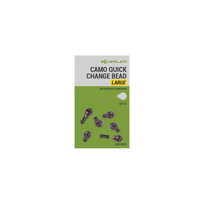 KORUM CAMO QUICK CHANGE BEAD - L