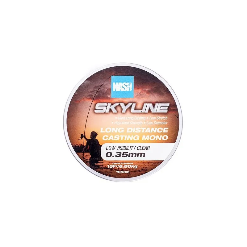 Nash Skyline Mono Clear 15lb 0.35mm 1000m