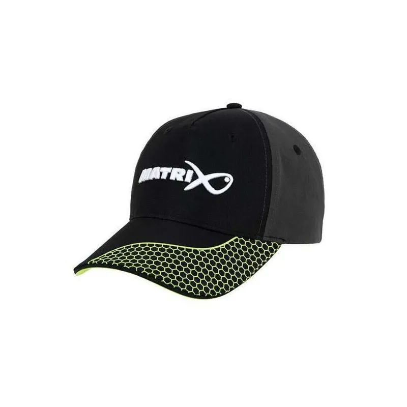 Matrix Grey / Lime baseball hat