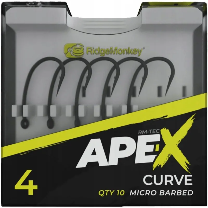 RidgeMonkey Ape-X Curve Barbed size 6