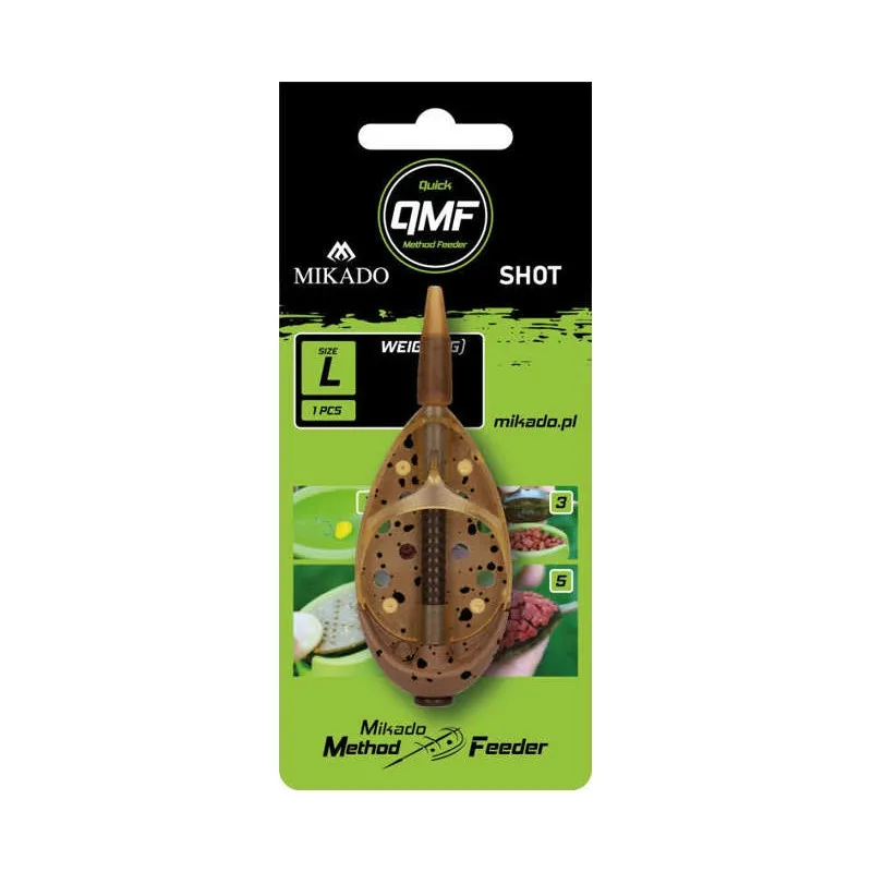 KOSZYCZEK - METHOD FEEDER SHOT Q.M.F. SYSTEM L - 30g - op.1szt.