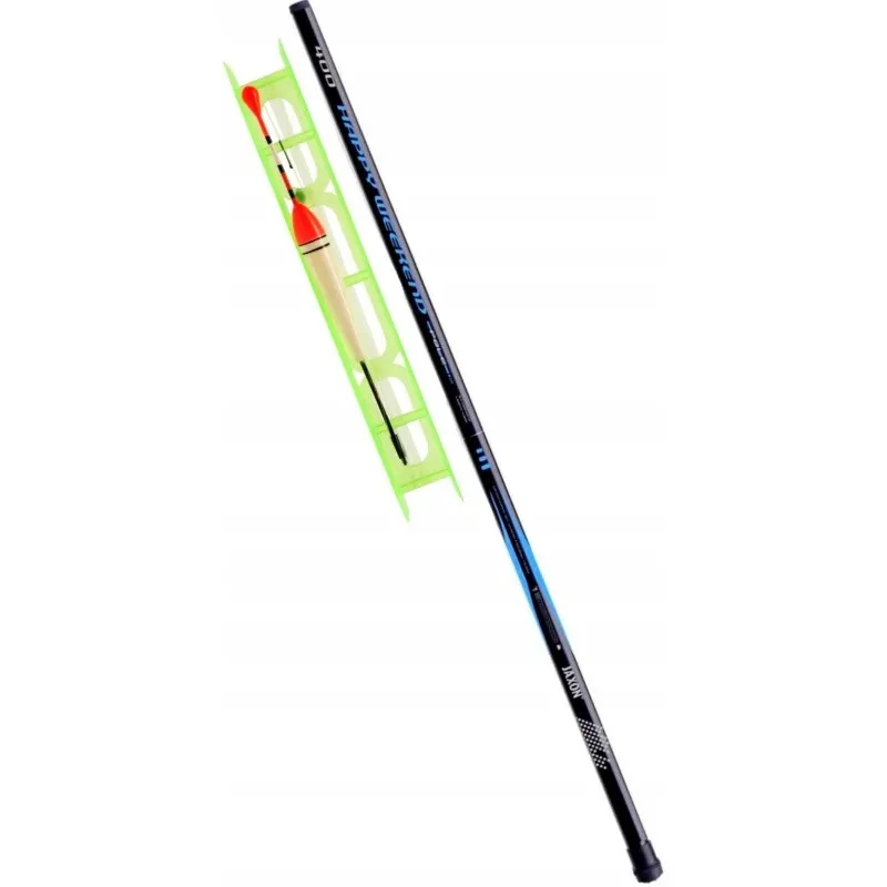 Jaxon Zestaw wędkarski HAPPY WEEKEND POLE 5M+ZESTAW DRABINKA/SPŁAWIK /ŻYŁKA