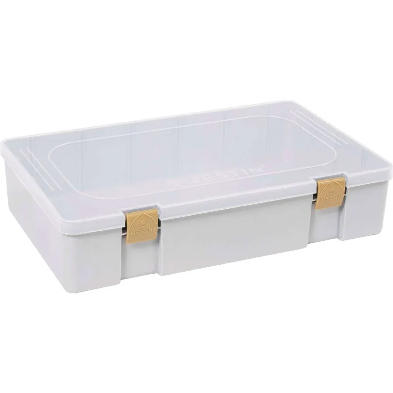 W3 GAME TACKLE BOX GREY/CLEAR