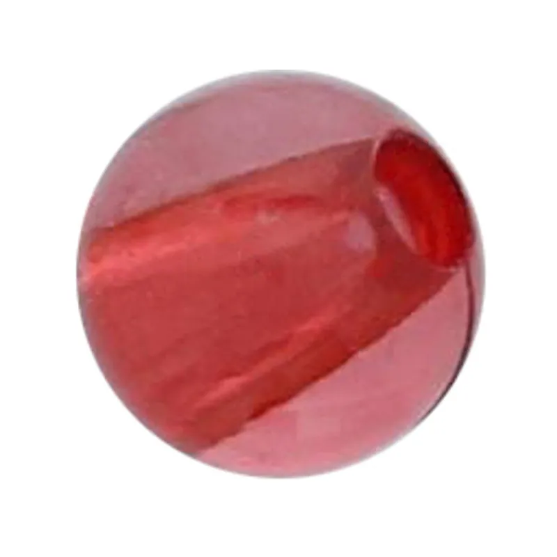 PLASTIC BEADS Ø4MM 20PCS RED