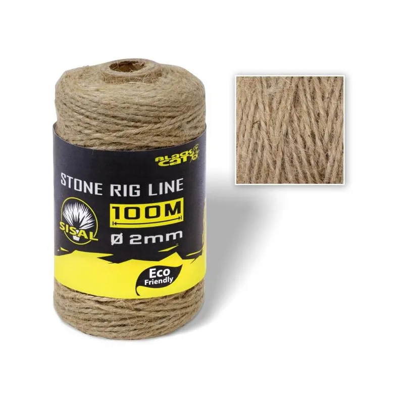 Back Cat Ø2,00mm Black Cat Stone Rig Line 70m