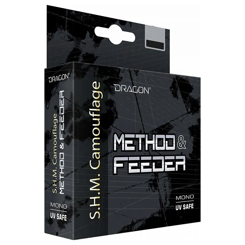 Żyłka DRAGON S.H.M. Camouflage Method Feeder 0.18mm 4.10kg 150m 4-kolory