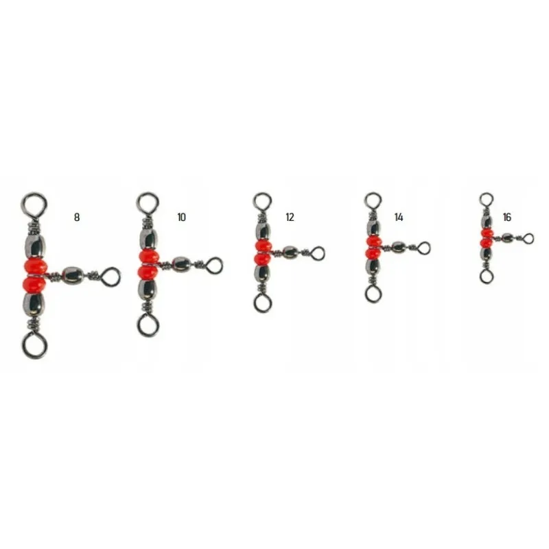 Jaxon KRĘTLIK BARYŁKOWY POTRÓJNY Z KORALIKAMI 14 15kg