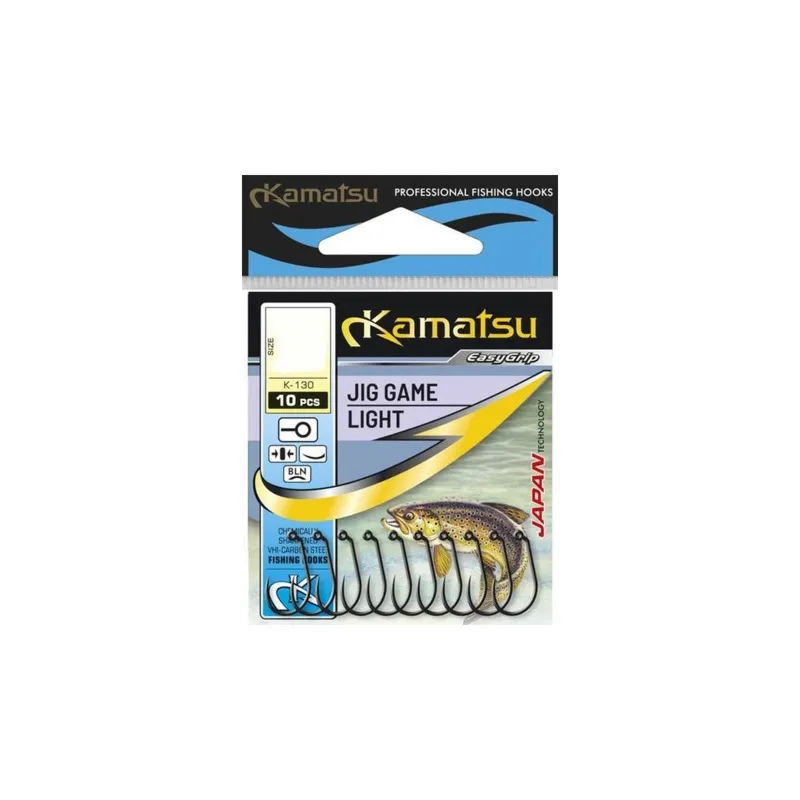 Haczyk Kamatsu JIG LIGHT 6 BLNO K-130 10szt