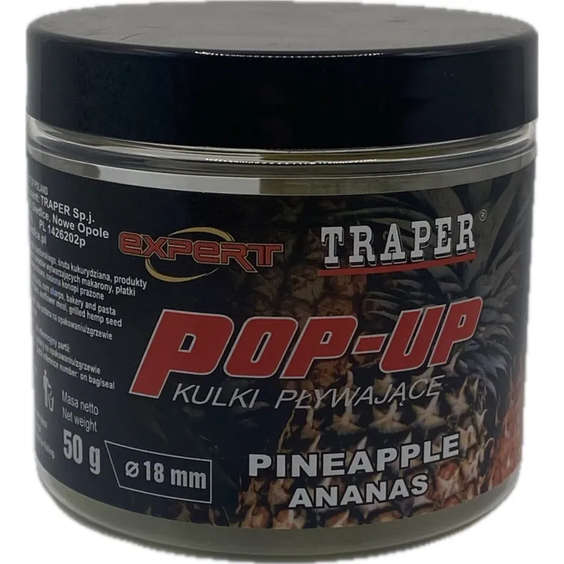 Traper KULKI PŁYWAJĄCE 18mm/50g Ananas new 2024