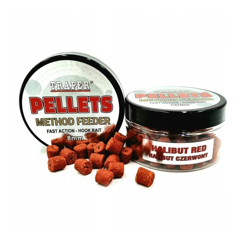 Traper HOOK PELLETS MF 8/50 Halibut Red