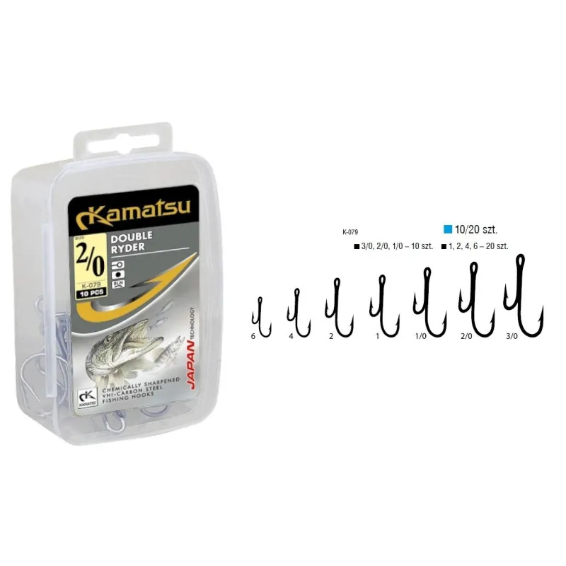 KOTWICA DOULE RYDER KAMATSU K-079 NR.2/0