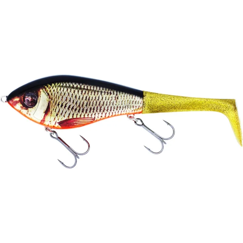 SWIM TAIL 12CM 68G SINKING REAL RUDD 1 BODY 2 TAILS