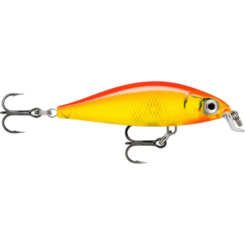 RAPALA X-Light Minnow 05 Gold Fluorescent Red
