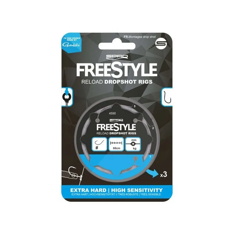 RELOAD DROPSHOT RIG 0.18MM 10