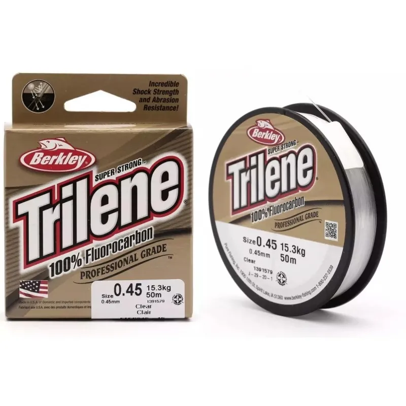 Berkley Trilene ETFPS22-15 TL FLUOR .22MM 50M CLR