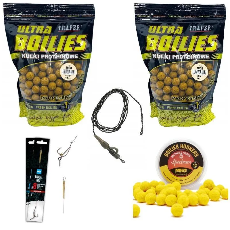 Zestaw akcesorii Karpiowych START - dla początkujących