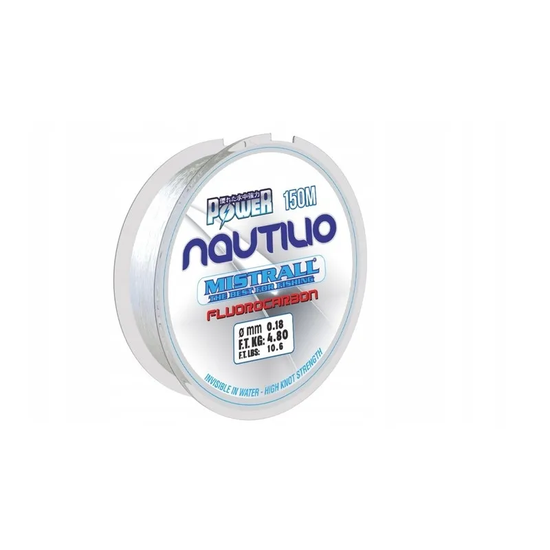 MISTRALL NAUTILIO FLUORO 150M 0,22MM