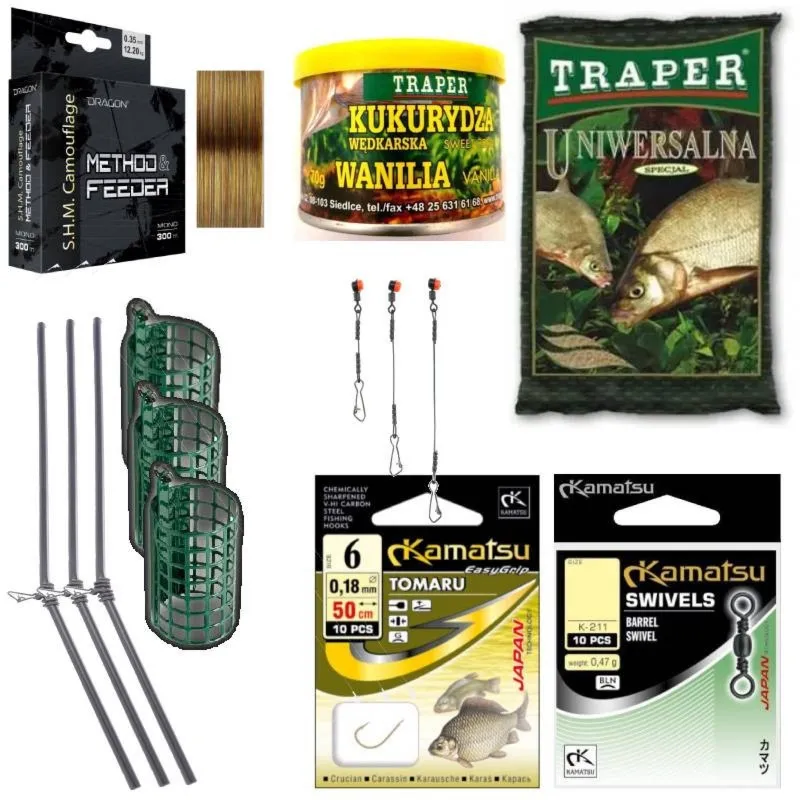 Zestaw akcesorii feeder ACTIVE- dla aktywnych wędkarzy