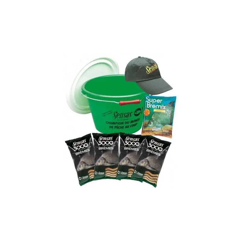 Sensas PROMO AMORCES 3000 BREMES