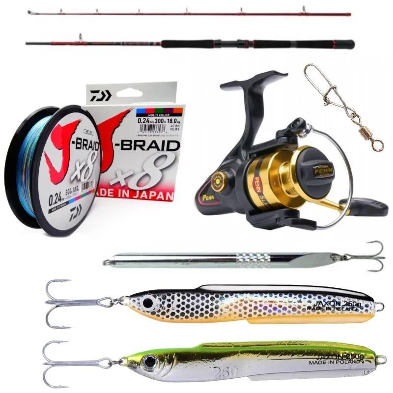 Zestaw morski NA HALIBUTA PRO - dla ogarniętych łowców