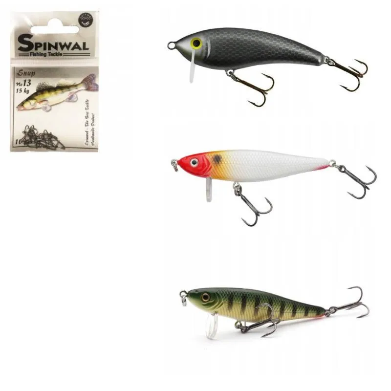 Zestaw przynęt na bolenia START - dla początkujących