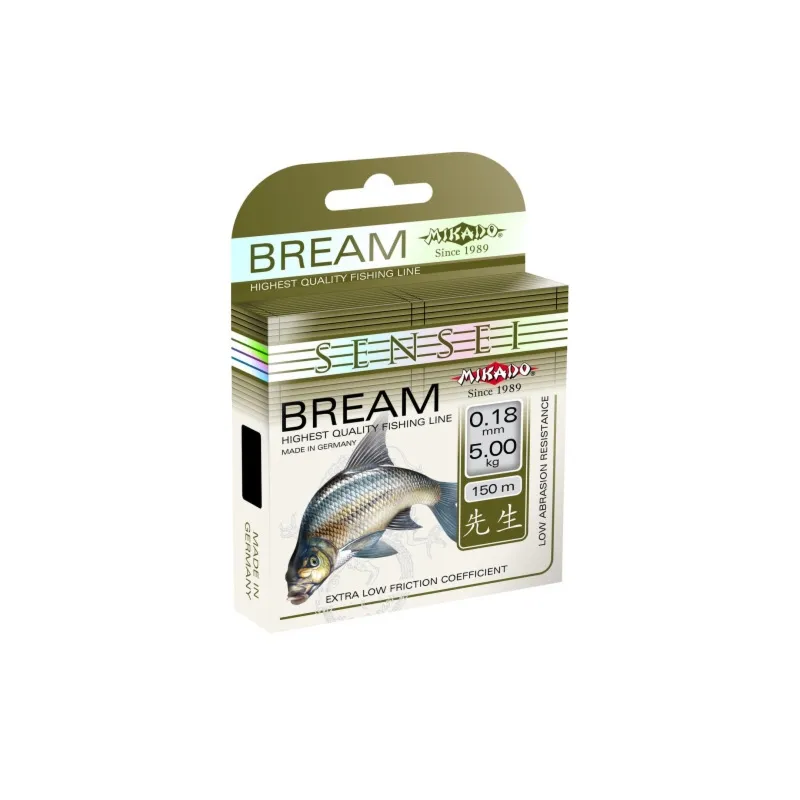 Żyłka Mikado Sensei BREAM 0,18/150M