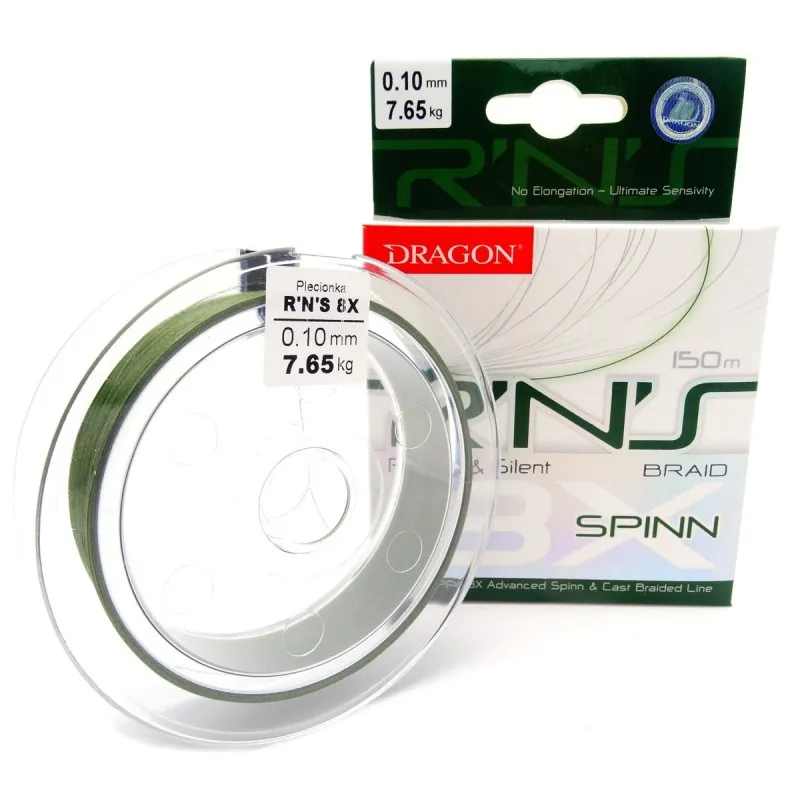 PLECIONKA DRAGON R'N'S 8X SPIN 0.10MM 150M 42-03-110