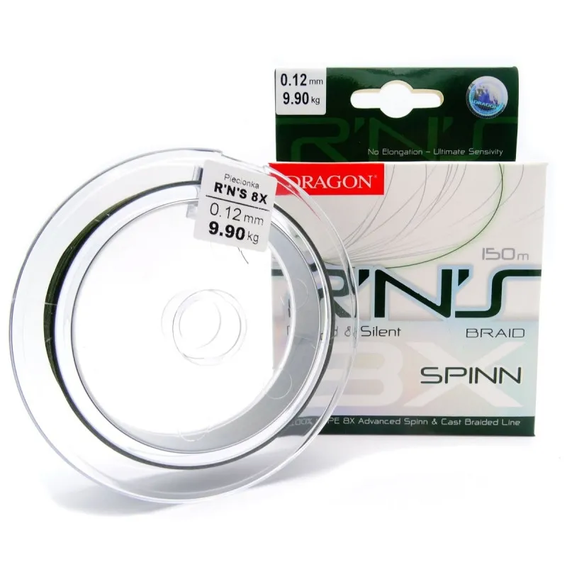PLECIONKA DRAGON R'N'S 8X SPIN 0.12MM 150M 42-03-112