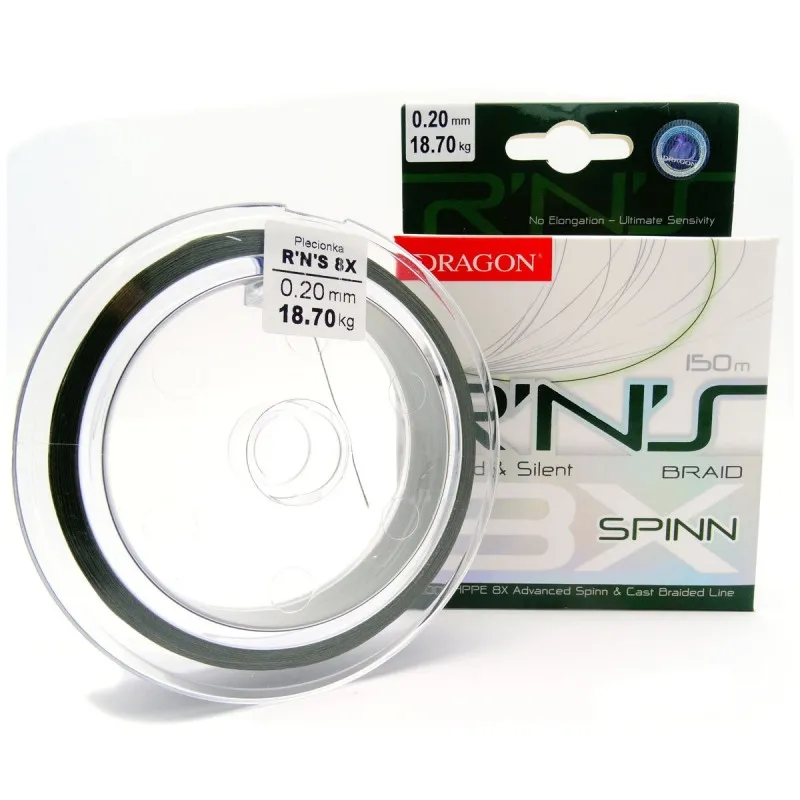 PLECIONKA DRAGON R'N'S 8X SPIN 0.20MM 150M 42-03-120