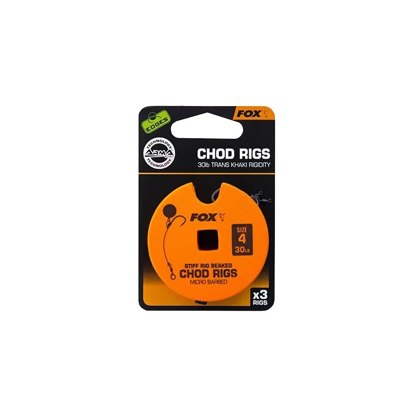 Przypon Karpiowy Edge ARMA POINT STIFF RIG BEAKED CHOD RIGS NR4/30LB STANDARD CCR155