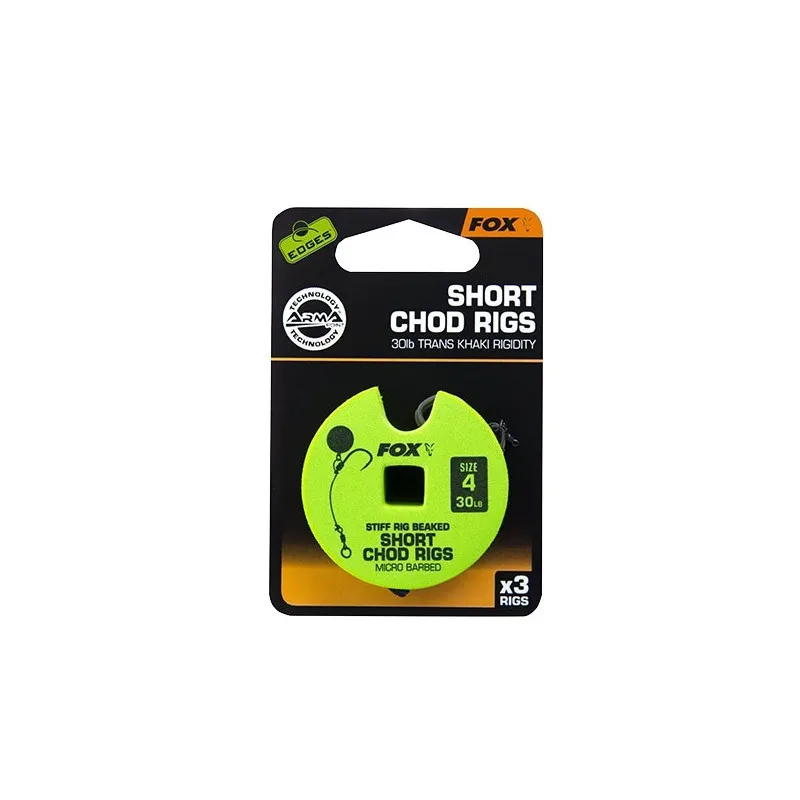 Przypon Karpiowy Edge ARMA POINT STIFF RIG BEAKED CHOD NR4/30LB CCR162