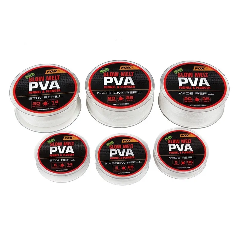 Siatka Pva Fox EDGES REFILL SLOW MELT 25MM/5M NARROW CPV076