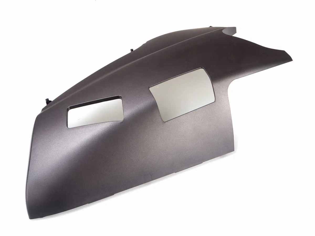 Osłona boczna dolna L R125 CVT czar/mat