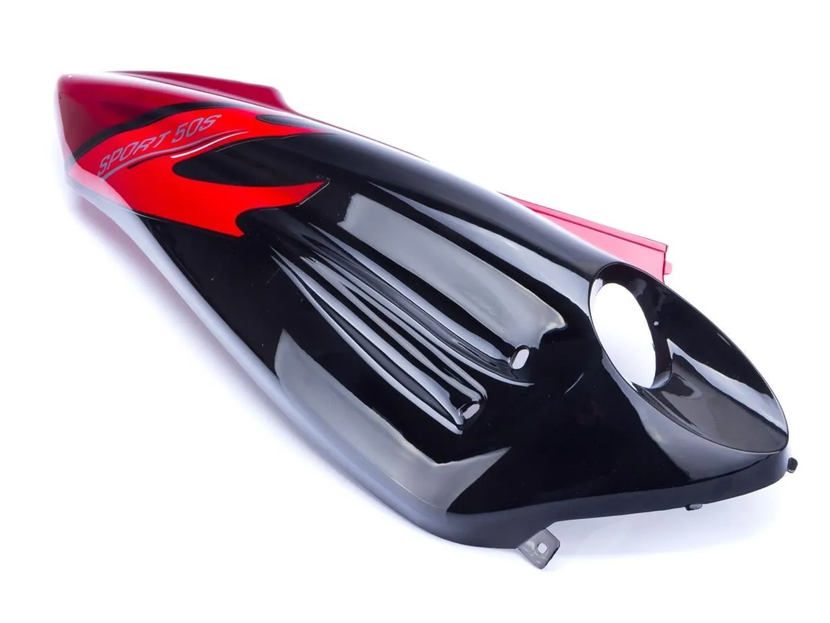 Osłona boczna prawa SPORT50/12 czerw/czar