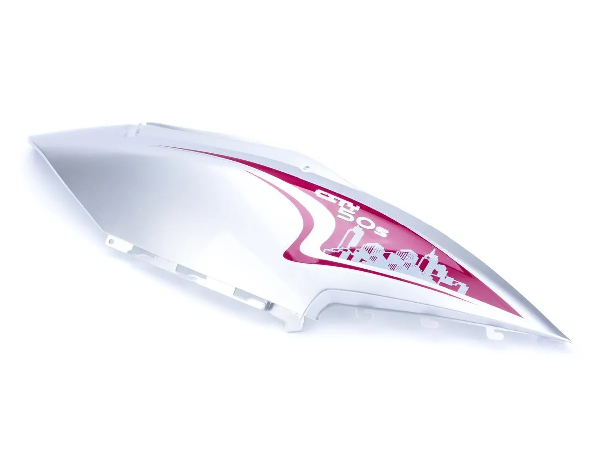 Osłona boczna górna TRAFFICO XS P sreb/czerw