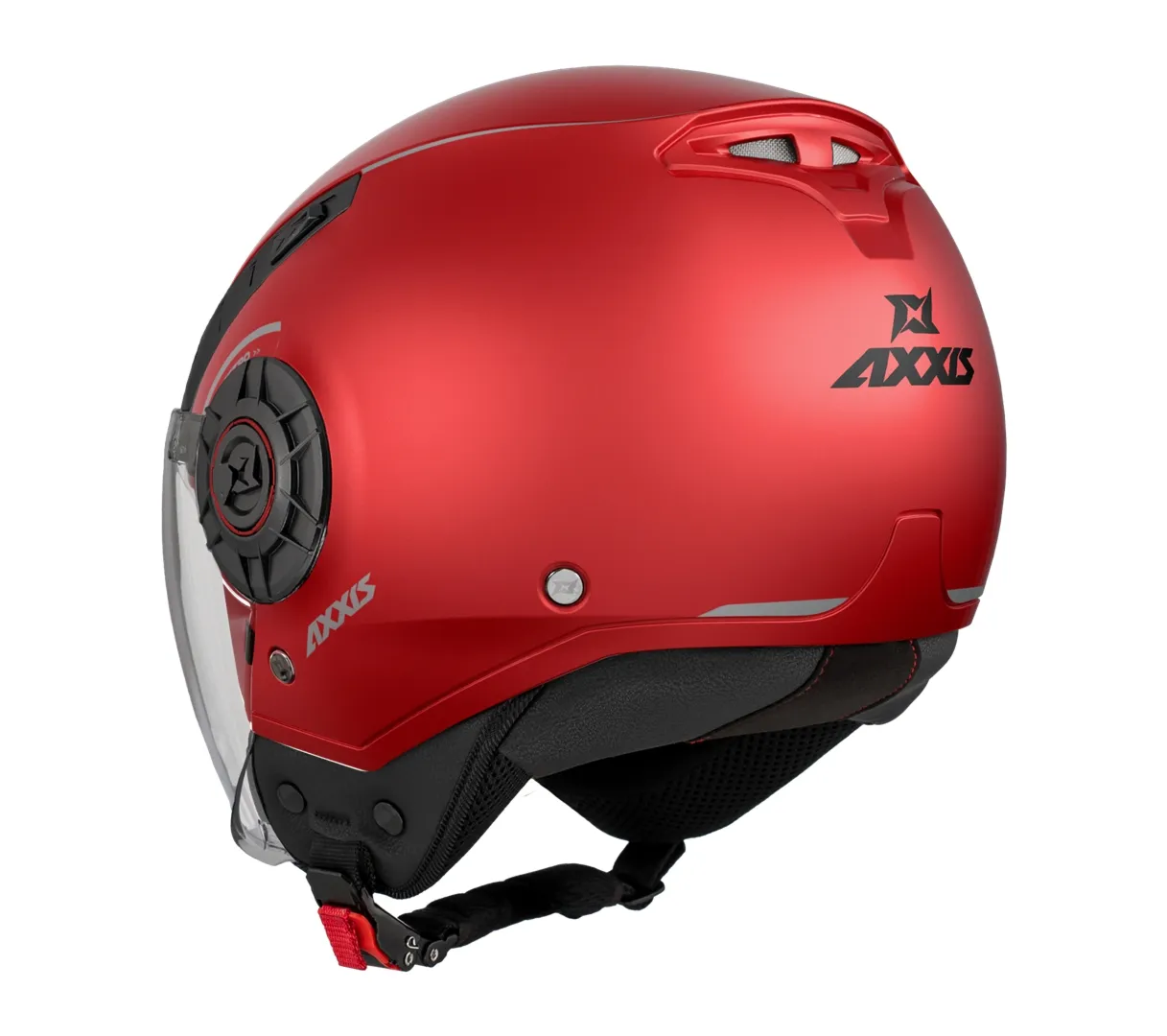 Kask AXXIS OF513B METRO S A5 czerwony matowy XL
