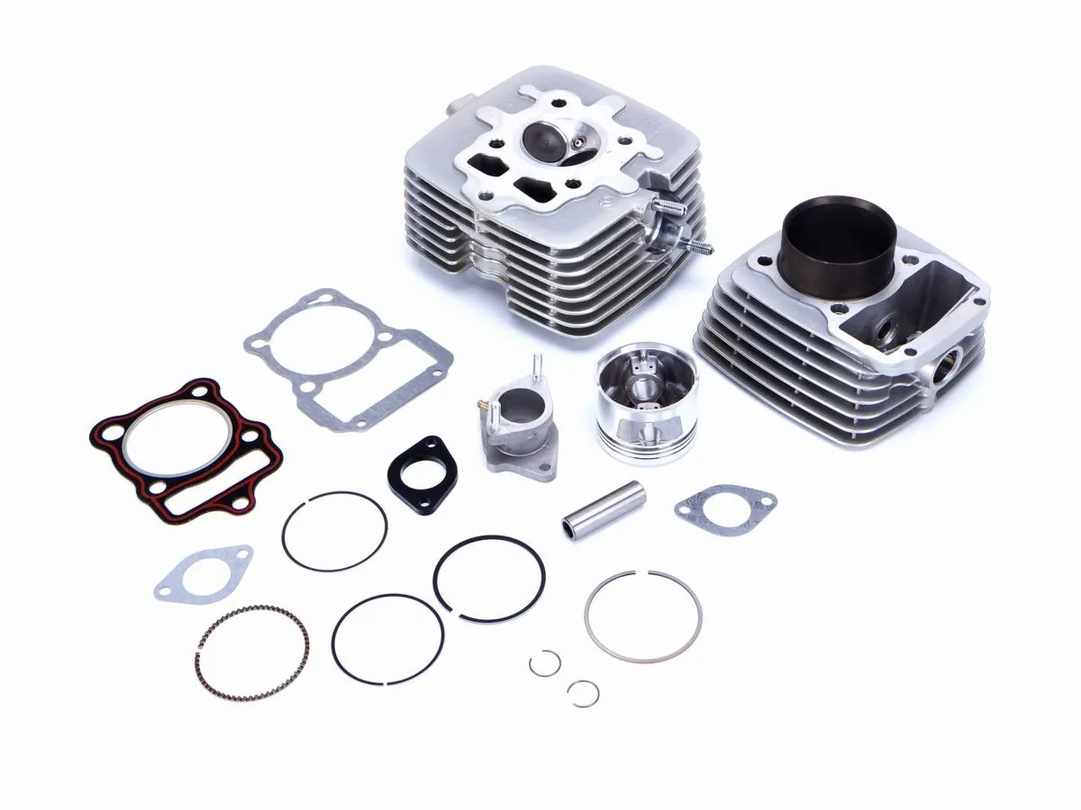 Zestaw cylinder+głowica+tłok kpl. (150ccm) SK125 (Pionowy CG)