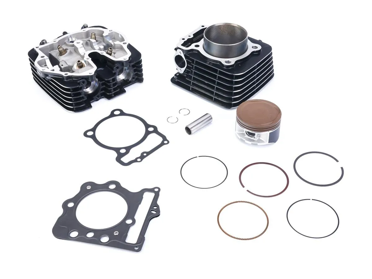 Zestaw cylinder+głowica b/zawor.+tłok kpl. CLASSIC400/ADV400