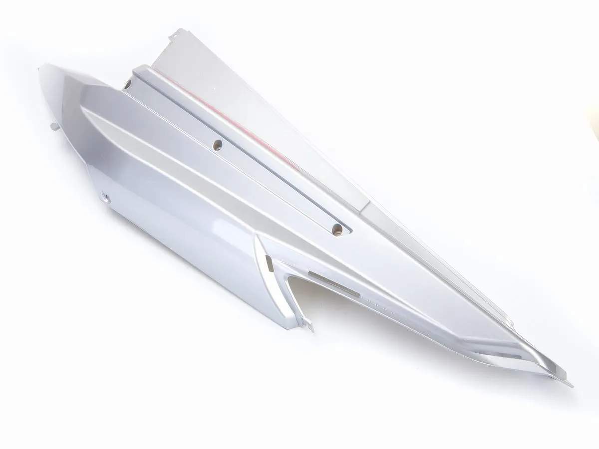 Osłona boczna tylna L DELUX7 srebrna