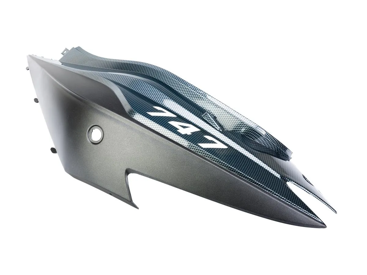 Osłona boczna tylna L 747/18 czarna