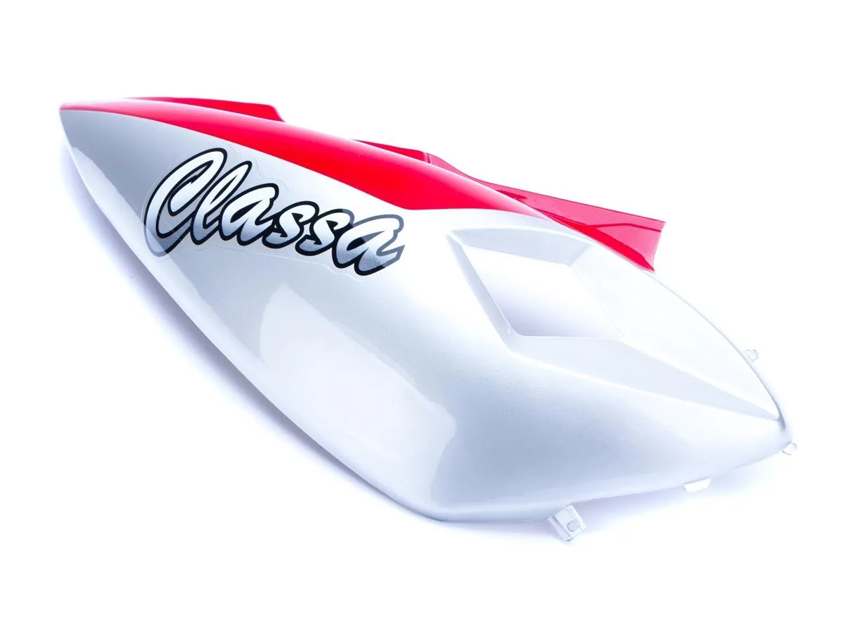 Osłona boczna prawa CLASSA sreb/czerw