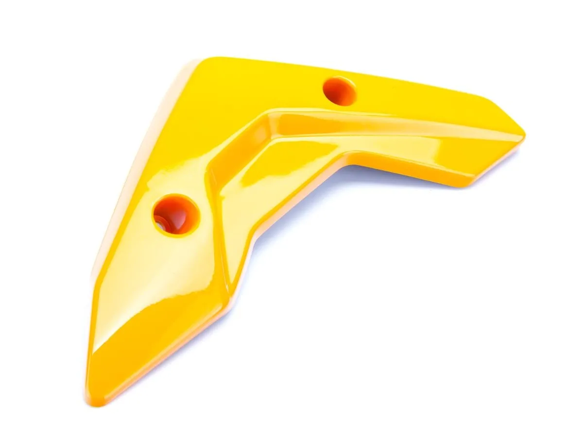 Osłona amortyzatora przedniego L ADV250 pomarańczowa