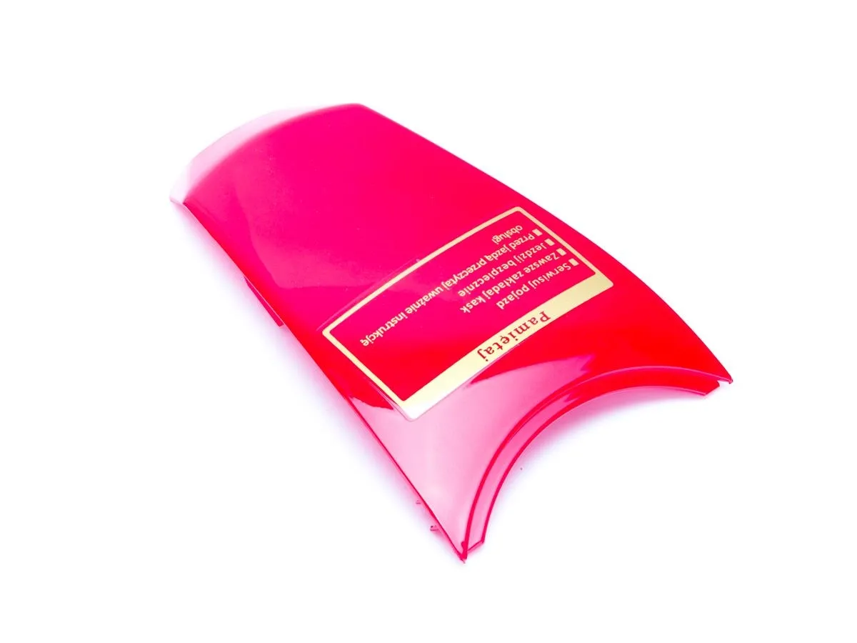 Łącznik osłon zbiornika paliwa czerwony PONY/16