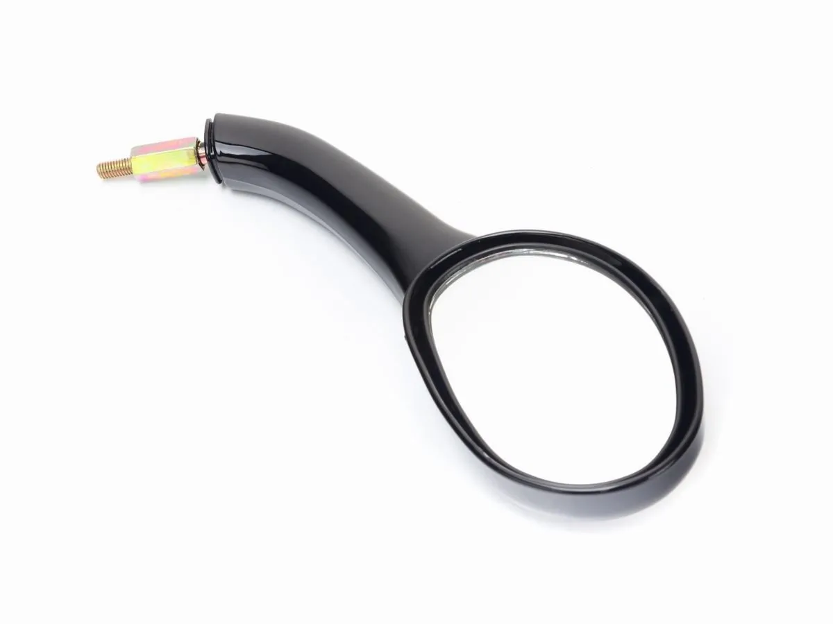 Lusterko gwint M8 DELUX8 Prawe czarne