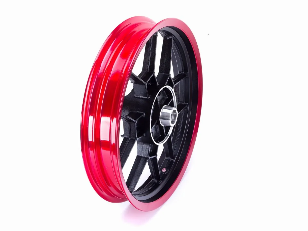 Koło tylne Z-ONE S/Z-ONE T (2,75-17) rant czerw.