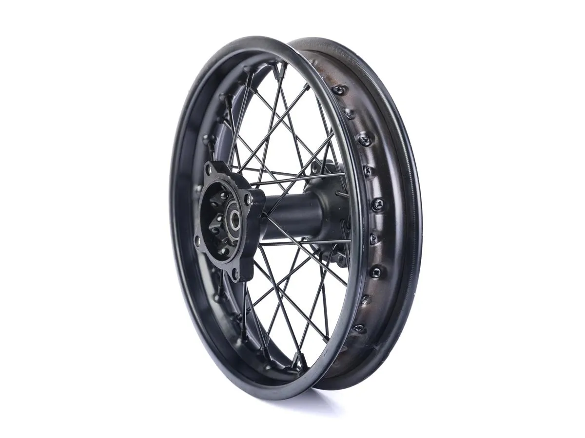 Koło tylne MINI CROSS 14"/2/RMT140 (1,85x12) (uszk.lakier)