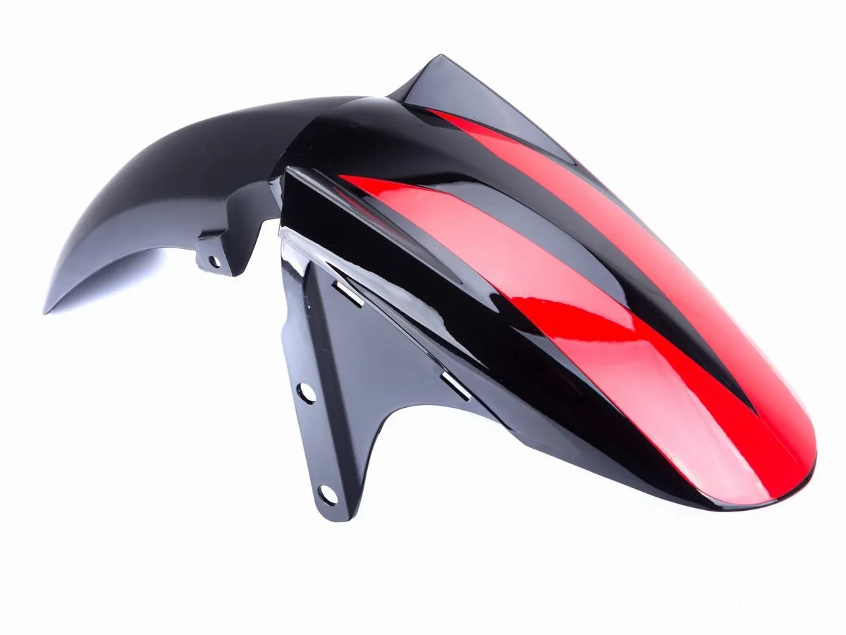 Błotnik przedni Z-ONE T czarno-czerwony