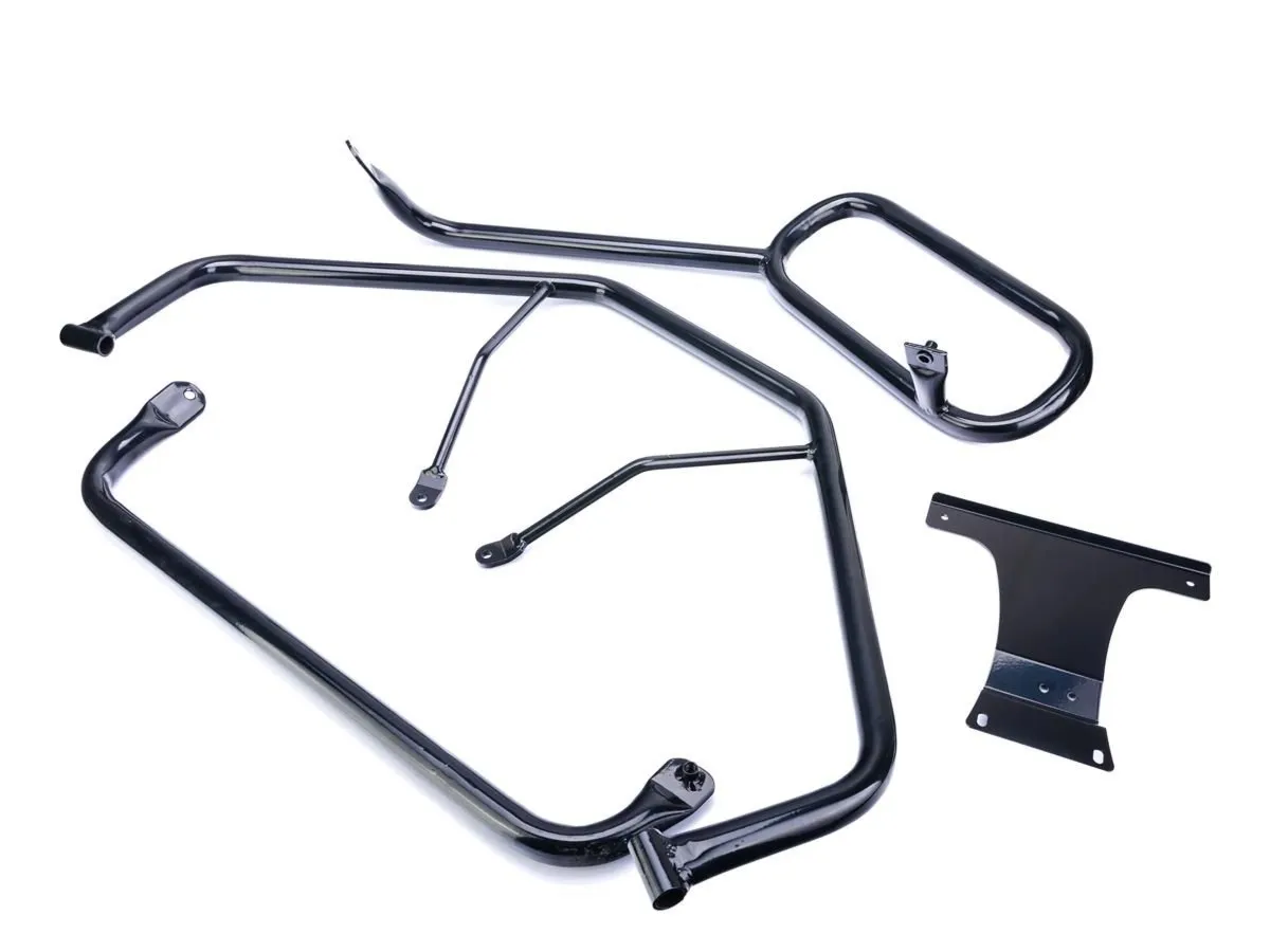 Gmole motocykla PulsarNS125 (kierownica+tłumik)