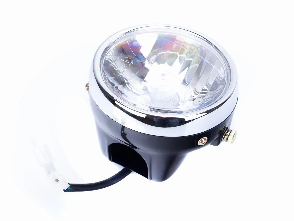 Lampa przednia BASSA WM/CAFFE50/22 czarna