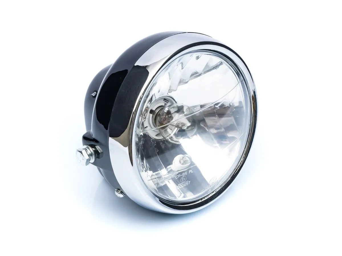 Lampa przednia OGAR 202 czarna